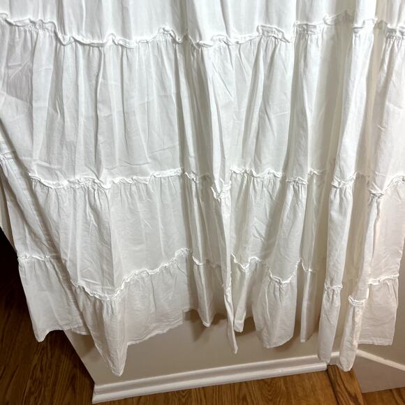 Charlie Holiday Senorita White Cotton Maxi Dress LAST CALL - Picture 10 of 12